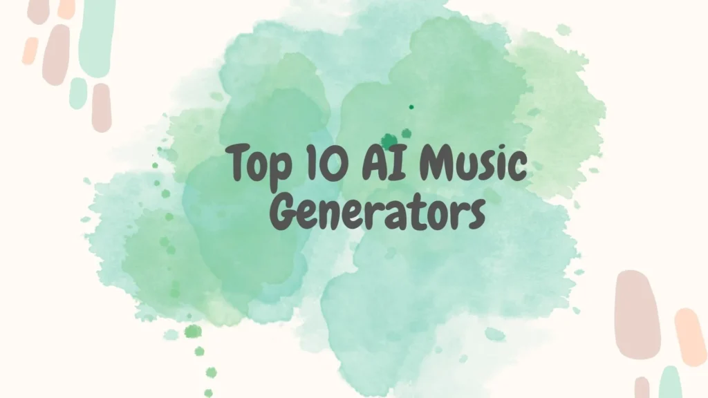 Ai music generators