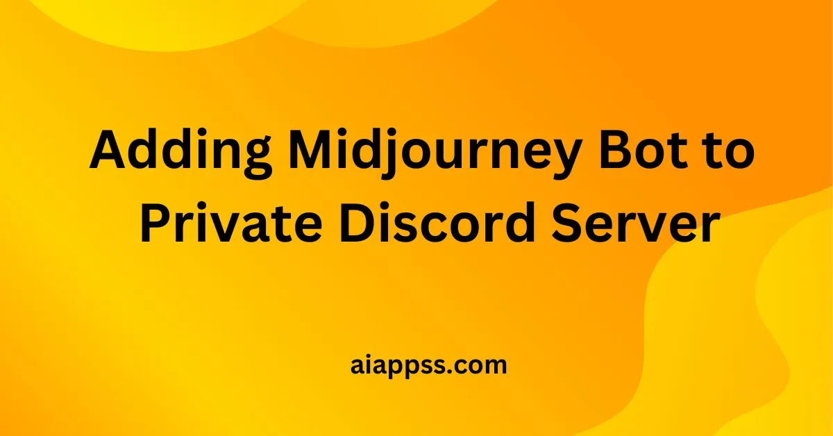 Add the Midjourney Bot to Your Server